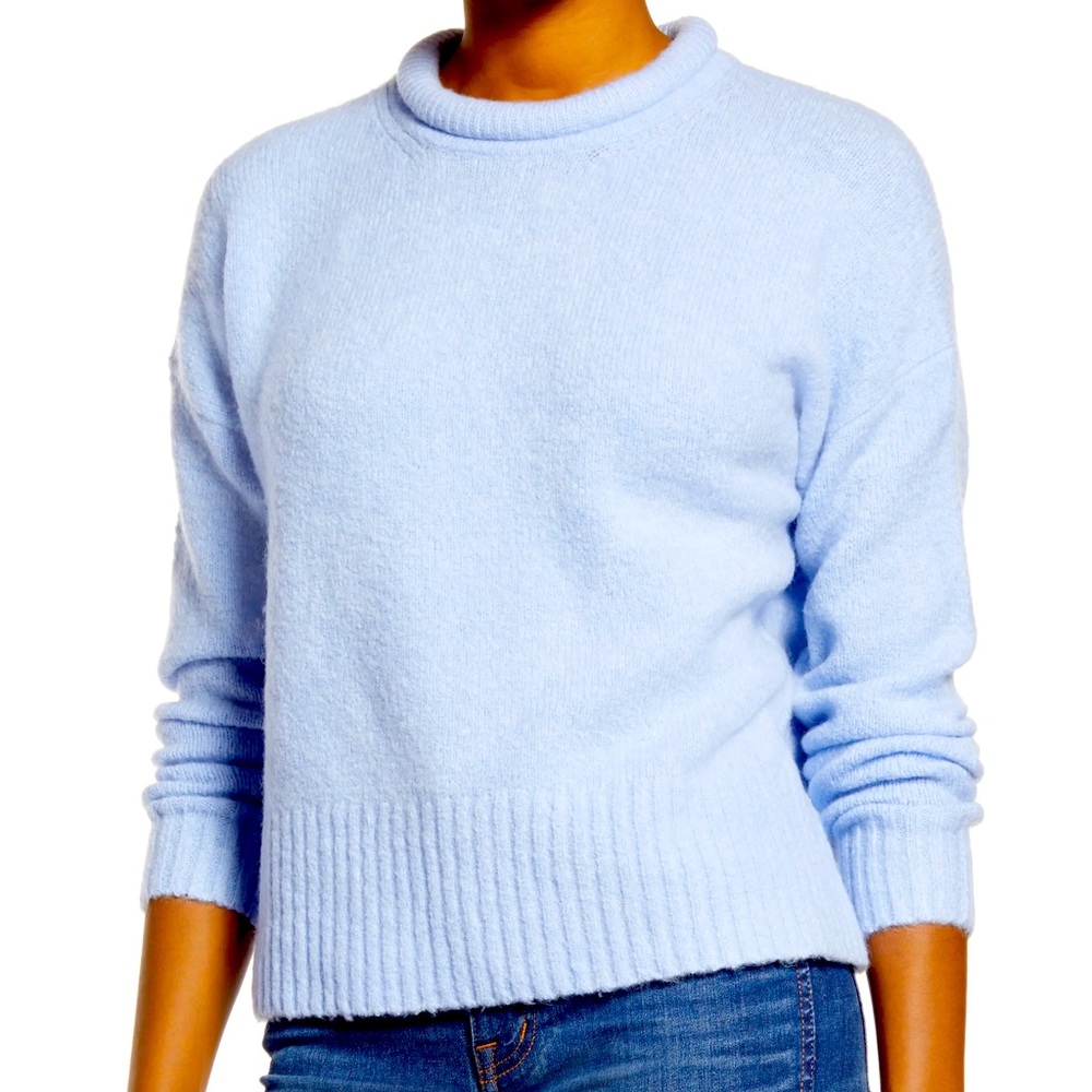 Madewell Light Blue Crewneck Sweater